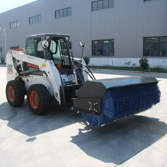 Hydraulic Angle Broom Power for Quick Cleaning