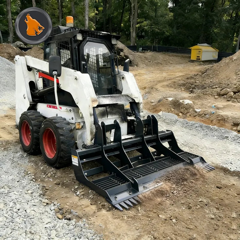 skid steer land leveler running diagram