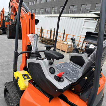 Мини-экскаватор ATS-ME20 весом 2535 фунтов с двигателем Kubota