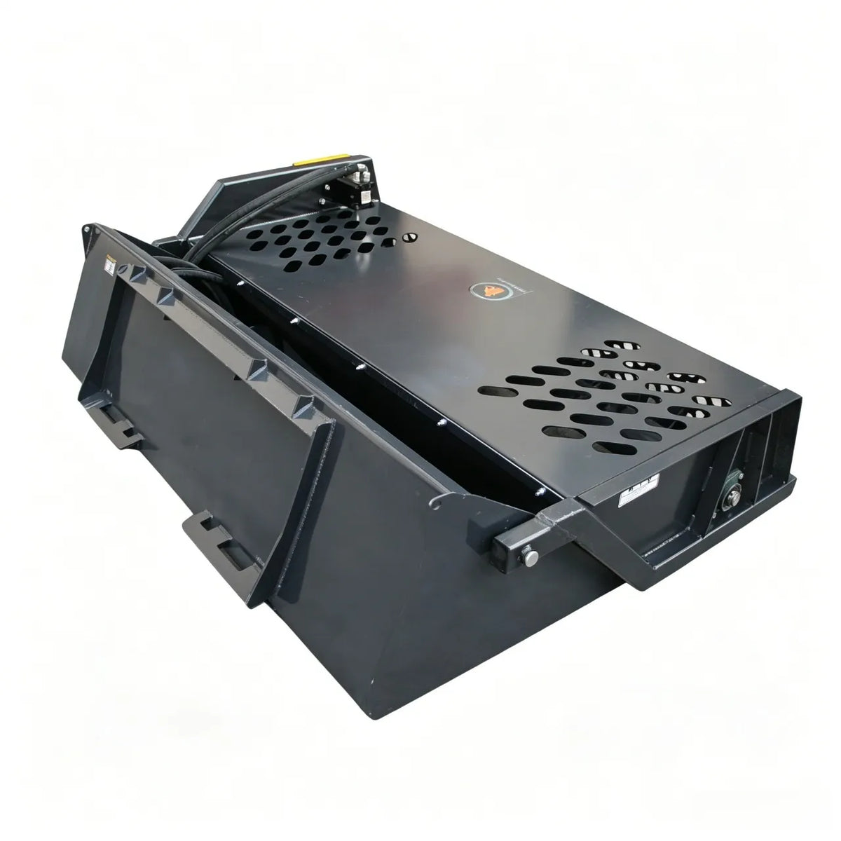 skid_steer_rock_rake_rear view