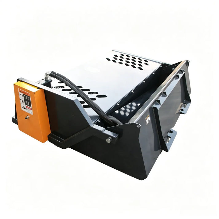 skid_steer_rock_rake_side view