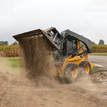 Skid_Steer_Screening_Bucket_working diagram