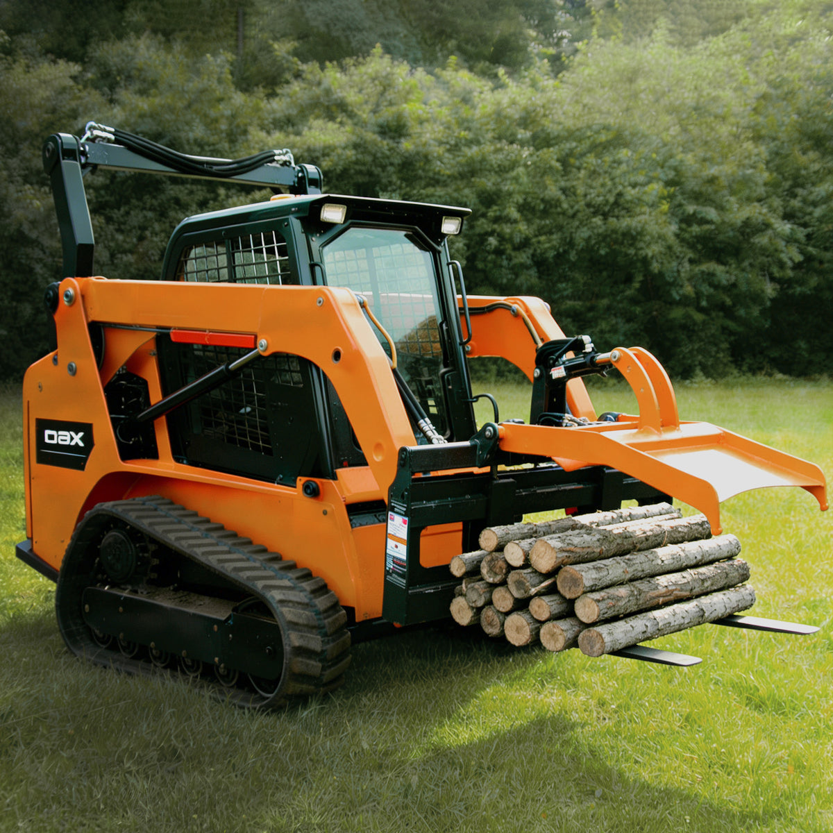 fork grapple overall view