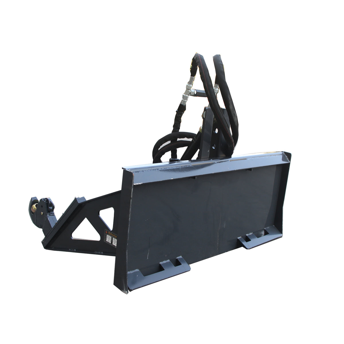 skid steer hydraulic 3-point hitch system back view