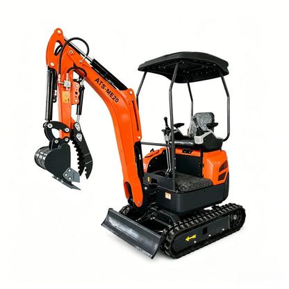 Мини-экскаватор ATS-ME20 весом 2535 фунтов с двигателем Kubota