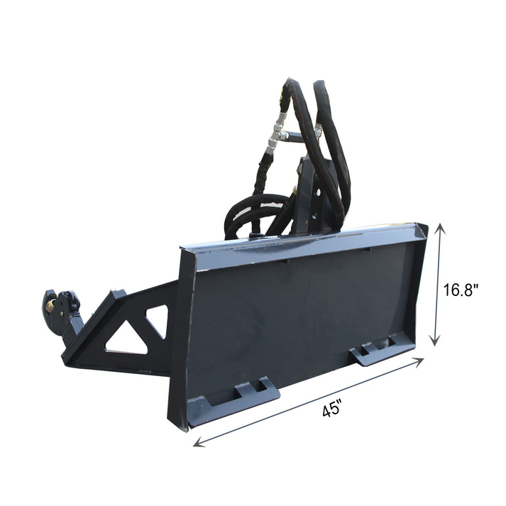 skid steer hydraulic 3-point hitch system back size