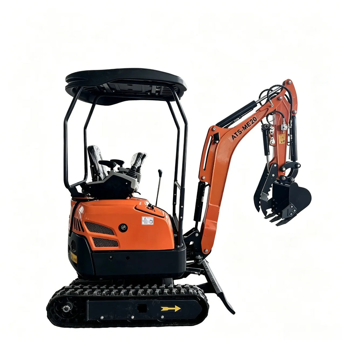 Мини-экскаватор ATS-ME20 весом 2535 фунтов с двигателем Kubota