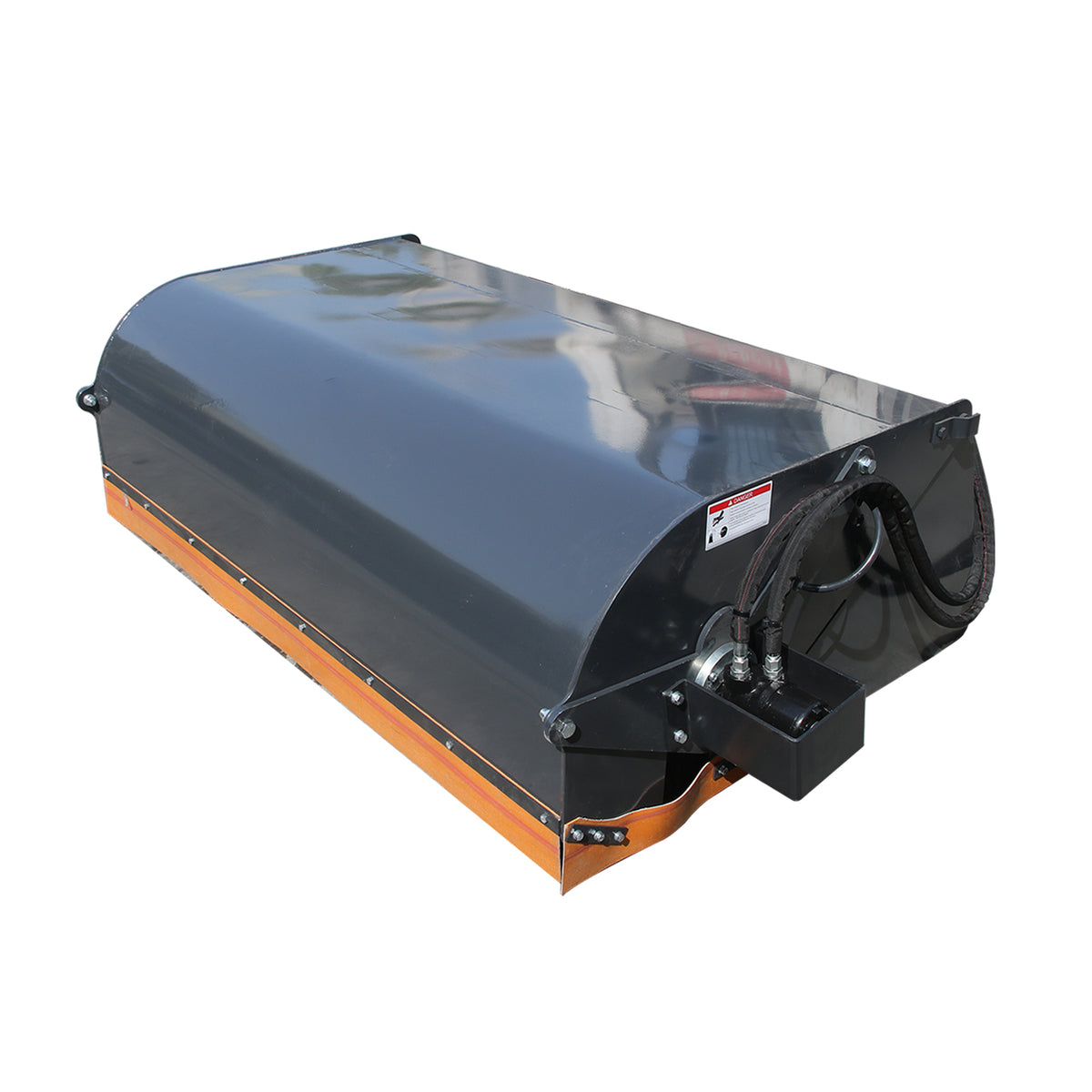 72 Inch Box Broom Sweeper for Skid Steer - Debris - Dust Cleaning Tool