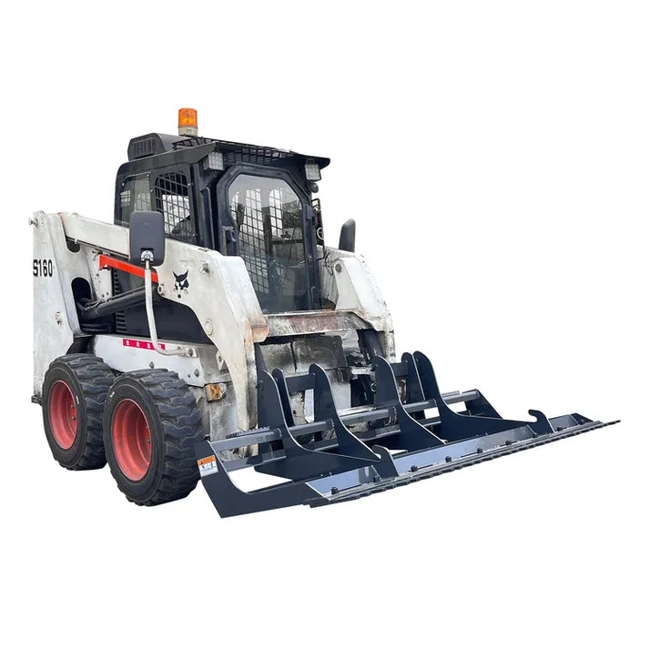 skid steer land leveler overall view
