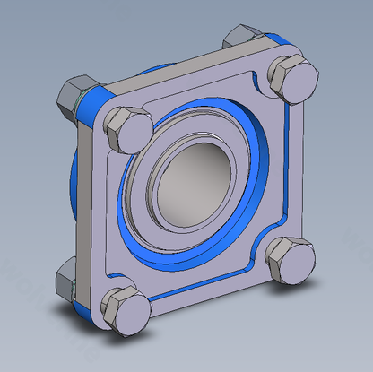 Pillow Block Bearing *1（4 bolt sets are included）