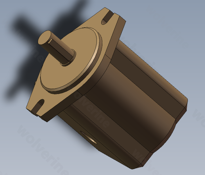 Screening bucket Motor