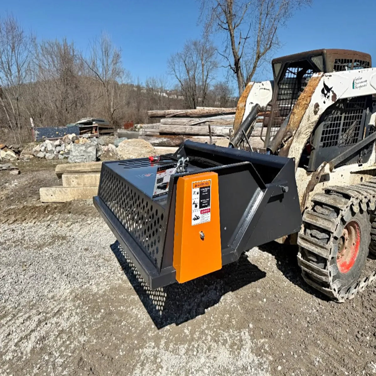 skid_steer_rock_rake_working diagram