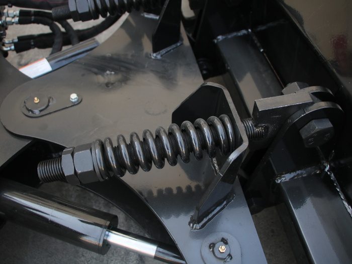 heavy duty hydraulic angle broom（660) top view