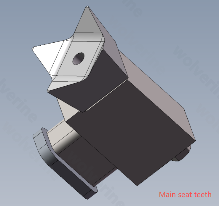 wheel hub teeth*1PCS   main seat teeth*2PCS