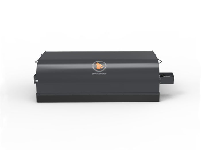 72 Inch Box Broom Sweeper for Skid Steer - Debris - Dust Cleaning Tool