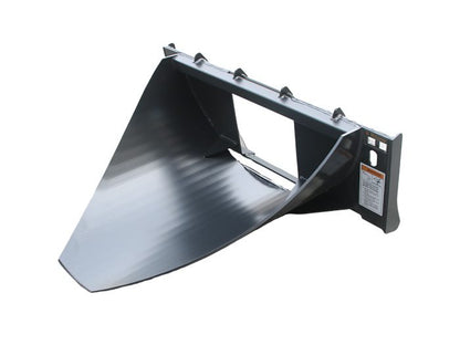 skid steer tree digger frontal view